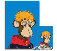 Ape Bored Jigsaw Puzzles for Adults 1000 Piece Impossible Jigsaw Puzzles for Adults Perfect for Teenagers & Home Decor 1000 PCS(75x50cm)