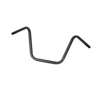Ape Hanger Handlebar 10" Ape Hanger Handlebar High Performance Replacement Street Motorcycle Ape Hanger Handle Bar, 25mm black