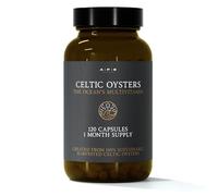 APE Nutrition Celtic Oyster Capsules - Copper Zinc Iodine Selenium B12, DHA & EPA, Natural Multivitamin, Ancestral Supplement UK, Sustainably Harvested, Oyster Extract, 300mg Capsules
