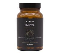 APE Nutrition Dawn Organic Cordycep Lion’s Mane Mushroom Blend Capasules (80 Capsules) - Certified Organic, Improve Energy Focus & Memory, UK Mushroom Supplements, 100% Pure No Filler