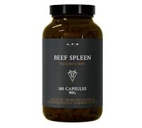 APE Nutrition Grass-Fed Beef Spleen Supplement, Heme Iron, 180 Capsules