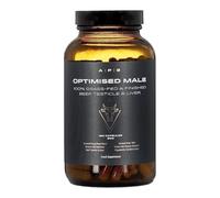 APE Nutrition Optimised Male | Grass-Fed Beef Testicles & Liver Men’s Supplements | Boost Male Vitality, Energy & Testosterone | Gym Supplements for Men | 180 Capsules
