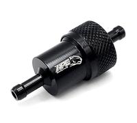 APE RACING Billet Aluminum Universal 1/4 Sintered Bronze In-Line Fuel Filter For Motorcycle ATV Dirt bike Quad or Small Engines