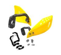 APEBAZY Motorcycle Handguards RACING Hand Guards Dirt Bike Universal Handguards Brush Bar for Off-Road ATV Motocross Enduro Handguards Replacement 7/8" 22mm Yellow