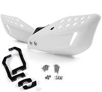 APEBAZY Motorcycle Handguards RACING Hand Guards Dirt Bike Universal Handguards Brush Bar for Off-Road ATV Motocross Enduro Handguards Replacement 7/8" 22mm White