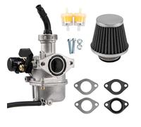APEBAZY PZ22 Carburettor, 22 mm Motorcycle Carburettor with Air Filter Clamp, for 4 Stroke 50 cc 110 cc 125 cc ATV, Motocross, Moped (PZ22)