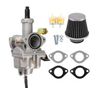 APEBAZY PZ26 Carburettor, 26 mm Motorcycle Carburettor with Air Filter Clamp, for 4 Stroke 125 cc, 150 cc 250 cc ATV, Motocross, Moped (PZ26)