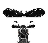 APEBAZY Universal Motorcycle Handguard 22mm 25mm 28mm Grip Protection Shield Motocross hand guards hand protection for dirt bikes Compatible with ATV Cafe Racer Bobber Chopper Dirt Bikes (Black)
