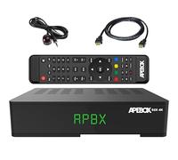 APEBOX S2X 4K, DVB-S2X UHD (2160p) FTA Multistream 4K H265 Satellite Receiver, USB 2.0, Ethernet and Youtube, An Excellent receiver with outstanding features