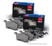 Apec Front & Rear Pads fits Peugeot Partner Platform/Chassis 2000-2008 1.6 2.0