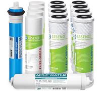 APEC Water Systems FILTER-T2Y-ES50 High Capacity Replacement Pre-Filter Sets For Essence Series Reverse Osmosis Water Filter System Stage 1-3