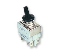 Apem 10A TOGGLE (PLASTIC) DPST ON-OFF | TOGGLE SWITCHES, 1 X QTY - 641NH/2
