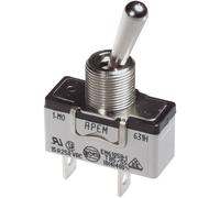 APEM Toggle Switch, DPST, On-On 250V, 15A