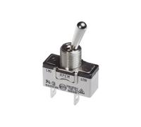APEM 657H/2 Toggle Switch Momentary 3PDT (On)-Off-(On) 250V 10A
