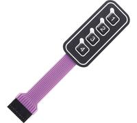 APEM AC3559ILL Illuminated Membrane Keypad 1x4