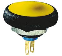 APEM IF Series Pushbutton Switch 50V DC 100mA Black