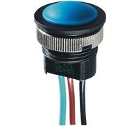 APEM IP67 Push Button Switch Black