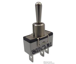 (APEM) SWITCH, TOGGLE, SPDT, MOM-OFF-MOM | TOGGLE SWITCHES, 1 X QTY - 637H/2