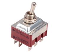 APEM Toggle Switch 3PST On-On 250V 15A 656H/2