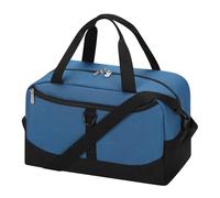Apenze Small Gym Bag 14 inch lightweight Carry On Mini Duffel Bag for Travel Sport, Blue, 14inch with D-Ring, Small Gym Bag