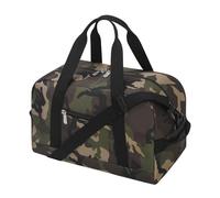 Apenze Small Gym Bag 14 inch lightweight Carry On Mini Duffel Bag for Travel Sport, Camouflage, 14 Inch