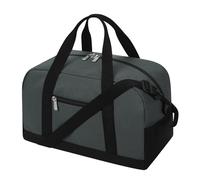 Apenze Small Gym Bag 14 inch lightweight Carry On Mini Duffel Bag for Travel Sport, Dark Grey, 14 Inch, Overnight Bag