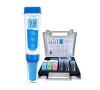 Apera Instruments, LLC AI312 Pocket Tester with Replaceable, PH60F, Premium, For Skin, Fabrics, Paper's pH Testing, 0.01 Accuracy, -2.00-16.00 Range, Flat Sensor