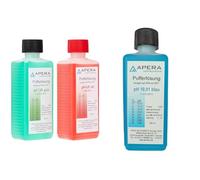 Apera Instruments pH Calibration Solution 4.01/7.00 each 250 ml, AI1113 & pH Calibration Solution 10.01 (250ml)