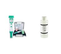 Apera Instruments PH20 Value pH Meter, Pocket Tester, Waterproof, ±0.1 pH Accuracy, 0-14 pH Range, ±0.5°C Temperature Sensor, Complete kit & AI1107 3M KCl Storage Solution (250ml)
