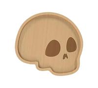 Aperitif Board Unique Charcuterie Cheese Cutting Board with Skeleton Design Ideal Decorative Serving Platter Tray for ' Day Easter Non Stick Baking Set (A, One Size)