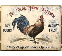 Aperiy Farmhouse Plaque Beer Vintage Replica Tin Sign 8x12 Inches Retro Vintage Decor Sign Metal Tin Sign Home Bar Wall Decor