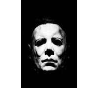 Aperiy The Sign of Horror Michael Myers' Horrible Face Poster Kitchen Decor Tin Signs New Farmhouse Home Wall Decor Metal Signs (7.9x11.8 Inch)