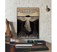 Aperiy William Shakespeare Sayings Poster, Love Book Poster, Vintage Wall Decoration, Living Room Decor