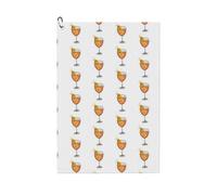 (Aperol Spritz _5456) Golf Towel Funny Printed Cristmas Gift for Men Women Husband Dad Mom Birthday Golfers Fan