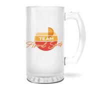 Aperol Spritz Team Summer Vibes Italian Cocktail Lover Retro Vintage Sunset Beach Party Vacation Holiday Fan Gift Birthday Transparent Beer Stein 500 ml
