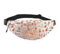 Aperol Spritz Themed Gift Cocktail Bachelorette Party Favor Fanny Pack Aperol Spritz Waist Bag Italian Summer Spritz Gift (Aperol Spritz WB EU)