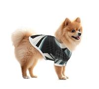 Aperture Science Laboratory Mesh Dog Shirt - Lightweight & Breathable, Quick Dry Stretchy Pet T-Shirt Vest for Small Dogs