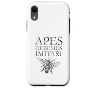APES DEBEMUS IMITARI (Vintage Black&White) Beekeeper Case for iPhone XR