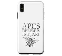 APES DEBEMUS IMITARI (Vintage Black&White) Beekeeper Case for iPhone XS Max