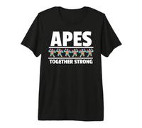 Apes Together Strong HODL - to The Moon Gorilla Premium T-Shirt