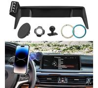 APESER Compatible with BMW X5 Screen Phone Mount 2014-2018/X6 2015-2019,F15/F16 Cell Phone Holder for 10.3 Inch Touch Screen,Magnetic Cell Holder Anti-Shake,Rotation Mobile Mount Cradle,Black