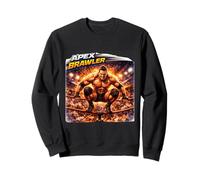 Apex Brawler Arena Wrestling Action Art Sweatshirt
