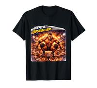 Apex Brawler Arena Wrestling Action Art T-Shirt