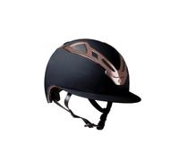 APEX CHR BLK MATT/ROSE GOLD LADY HELMET