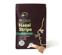 Apex Cutting Edge Nasal Strips - Beige | Enhanced Airflow for Better Breathing & Restful Sleep | Effective Snoring Aids for Women & Men | Flexible, Gentle on Skin | Ideal for Nighttime Use (30 Strips)