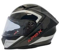 APEX FI100 Valencia Helmet, black-grey-red, size L for Men