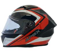 APEX FI100 Valencia Helmet, black-white-red, size S for Men