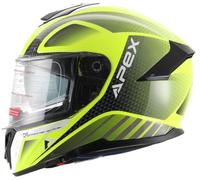 APEX FT300 New York Helmet, black/yellow, size L (59/60)