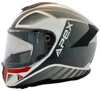 APEX FT300 New York Helmet, grey-silver, size L for Men