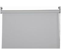 APEX FURNISHINGS Roller Blinds Made to Measure Light Grey Blackout Blinds for Windows, Thermal Insulated UV Protection Child Safety Easy Fit Home Office Window Blinds Upto 90W x 210H cm